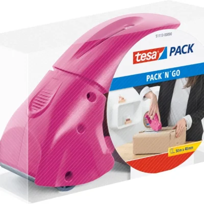 Tesa Pack’n’Go ergonoomiline teibidosaator – Roosa