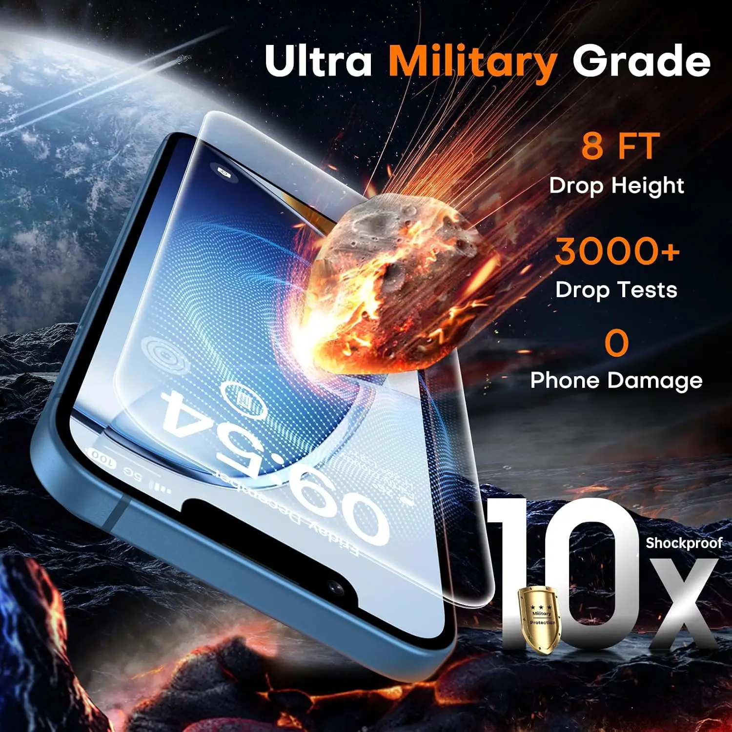 TOCOL karastatud kaitseklaas iPhone 13 Mini 5,4" telefonile (2 tk pakis) - Pilt 3