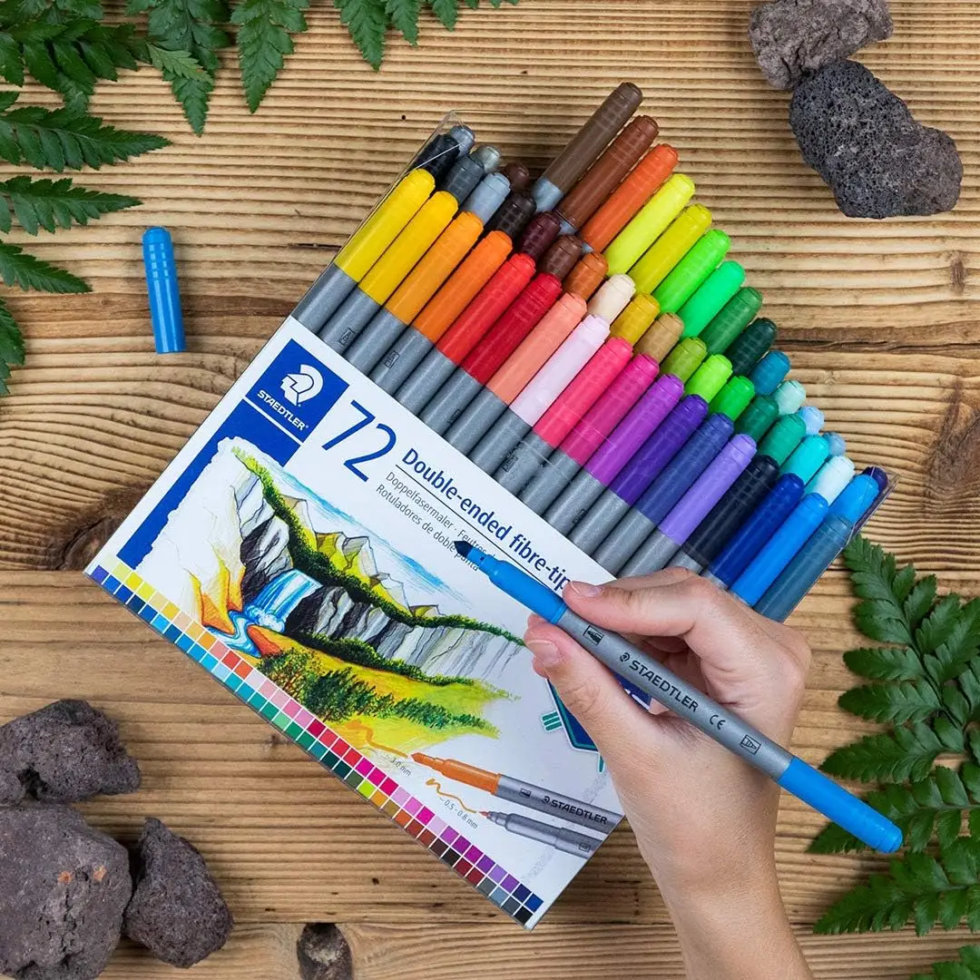 STAEDTLER Design Journey 3200 kahepoolsed viltpliiatsid (72tk) - Pilt 2