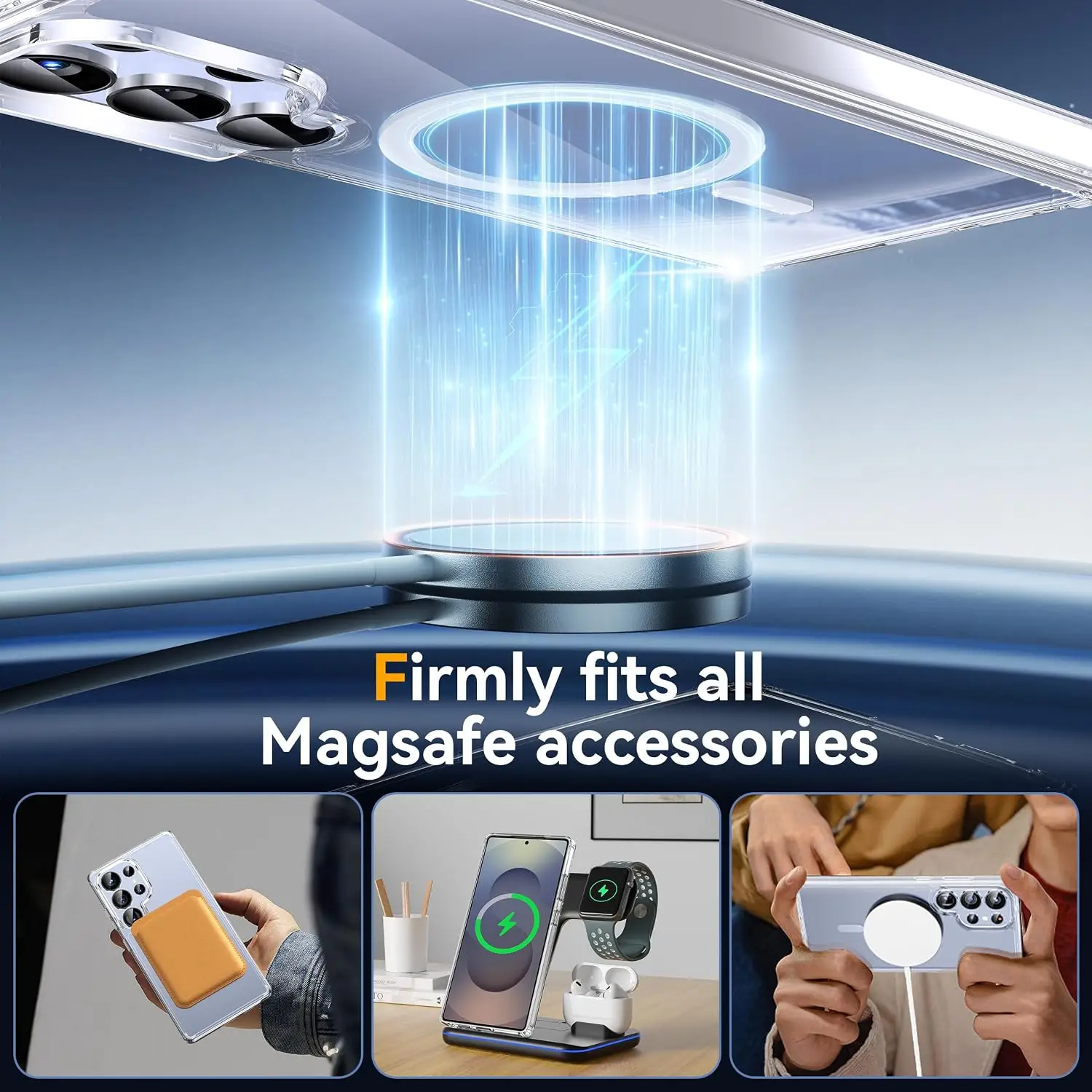 YisrLery magnetiline kaitsekomplekt Samsung Galaxy S25 Ultra 5G telefonile - Pilt 2