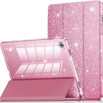 INFILAND kaitseümbris Samsung Galaxy Tab A9+ / A9 Plus 11″ 2023 – Säraroosa