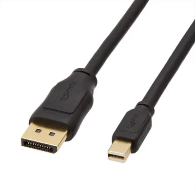 Amazon Basics Mini DisplayPort -> DisplayPort kaabel (1.8m, Must)