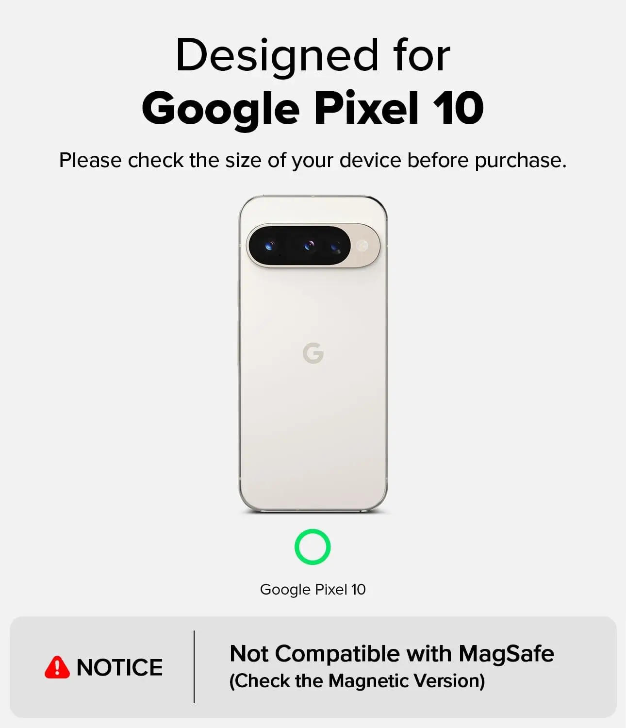 Ringke Onyx kaitseümbris Google Pixel 10 mudelile - Must - Pilt 2