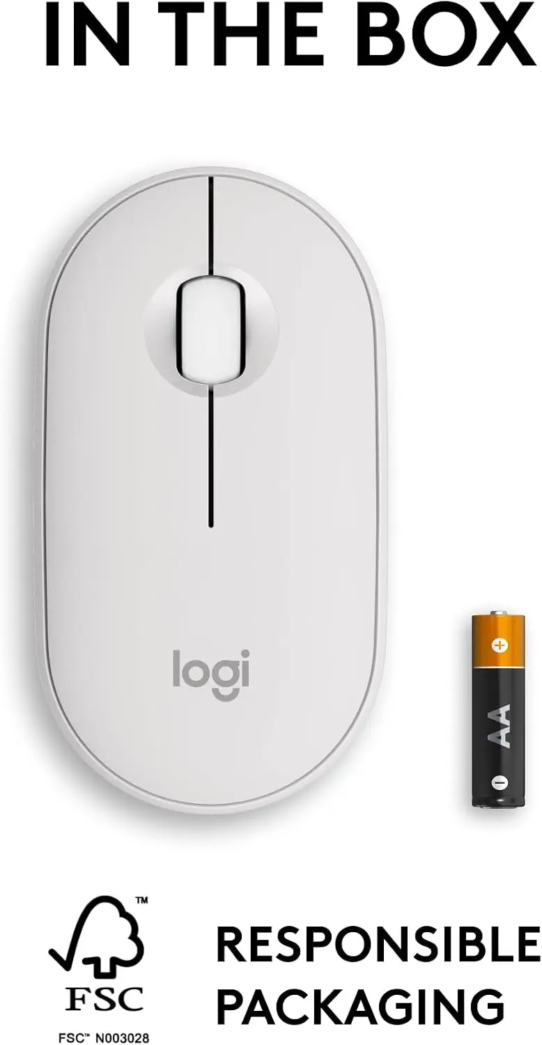 Logitech Pebble Mouse 2 M350s - Pilt 4