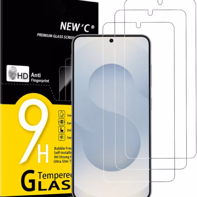 NEW’C 3-osaline ekraanikaitseklaaside komplekt Samsung Galaxy S25