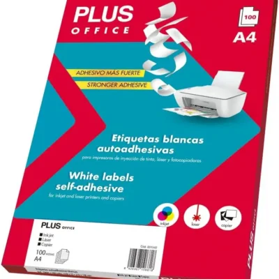Plus Office 10676 Iseliimuvad Kleebisetiketid 70 x 37 mm