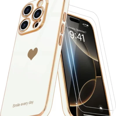 Teageo kaitseümbris ja 1 ekraanikaitseklaas iPhone 16 Pro Max