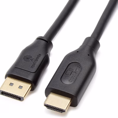 Amazon Basics DisplayPort (allikas) HDMI-ks (ekraan) kaabel (1,8 m)