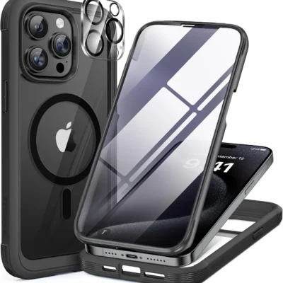 Miracase 360° Ümbris iPhone 15 Pro Telefonile