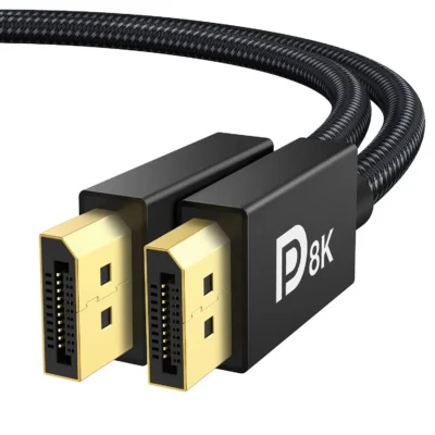 iVANKY 8K DisplayPort 1.4 kaabel (2 m, VESA-sertifitseeritud, 8K@60Hz / 4K@165Hz / 2K@240Hz)