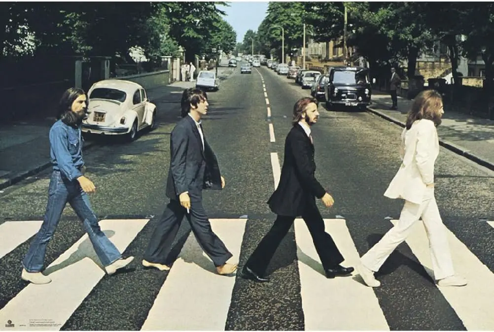 Grupo Erik The Beatles Abbey Road seinaposter (91,5 x 61 cm)