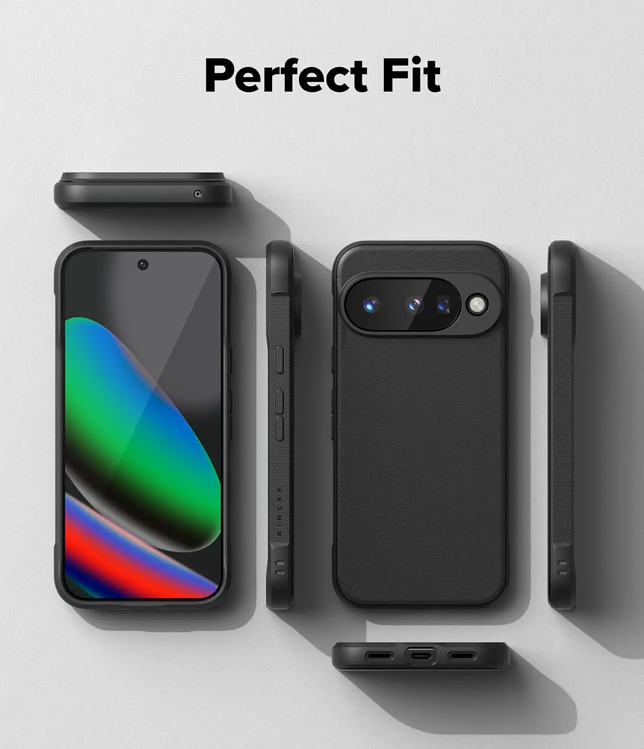 Ringke Onyx kaitseümbris Google Pixel 10 mudelile - Must - Pilt 8