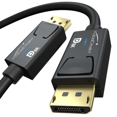 KabelDirekt 8K DisplayPort -> DP kaabel (2m, DP 1.4, 8K@60Hz / 4K@120Hz)