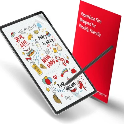 BERSEM Paper-Feel ekraanikaitsekile (12,4″) Samsung Galaxy Tahvelarvutitele, 2tk