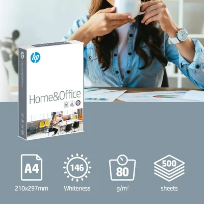 HP Home and Office A4 valge paber (80 g/m², valge, 500 lehte)