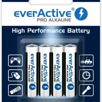 EverActive Pro Alkaline AAA patareid, 4tk