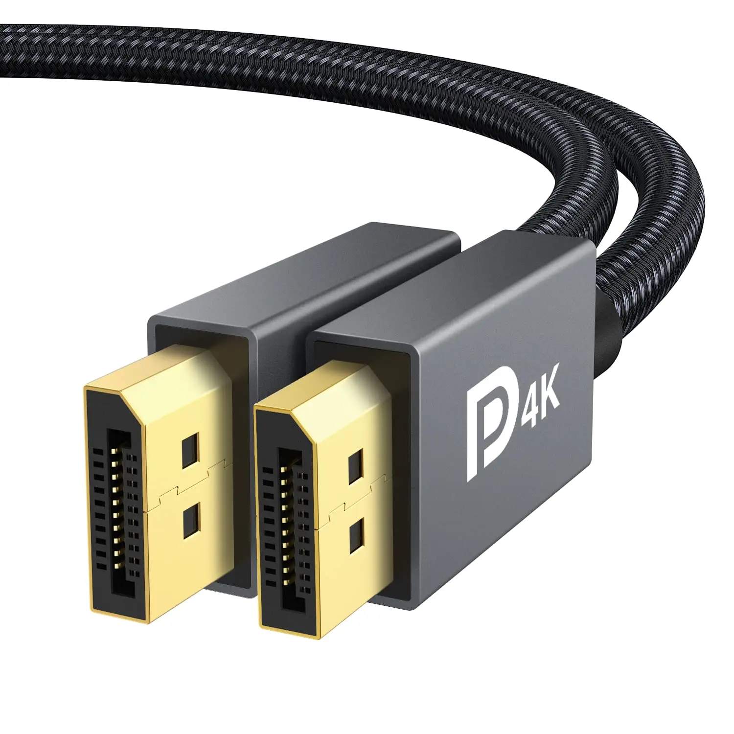 iVANKY DisplayPort kaabel (2 m, VESA-sertifitseeritud, 4K@60Hz / 2K@144Hz/165Hz / 1080p@240Hz)