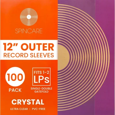 12″ LP-vinüülplaatide kaitseümbrised (100 tk pakis)